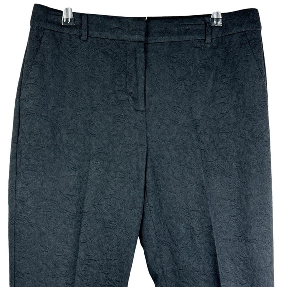 RSVP by Talbots Petite Black Pattern Dress Pants Women's 8P - Picture 3 of 7